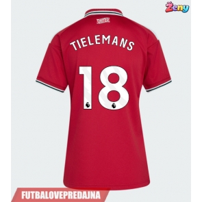 Lacne Ženy Futbalové dres Manchester United Youri Tielemans #18 2026-27 Krátky Rukáv - Domáci